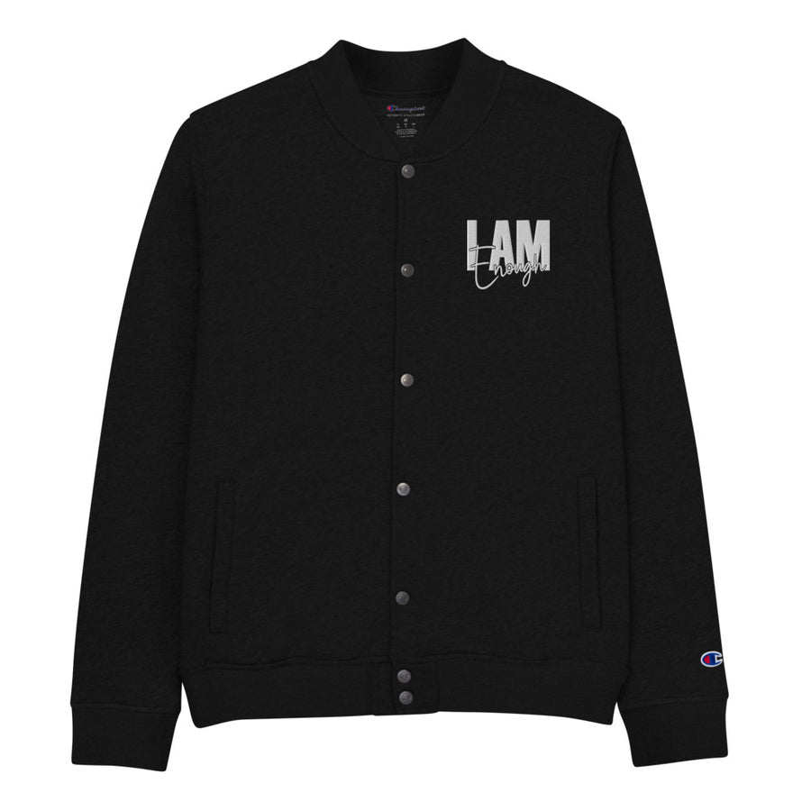 I Am Enough Embroidered Champion Jacket