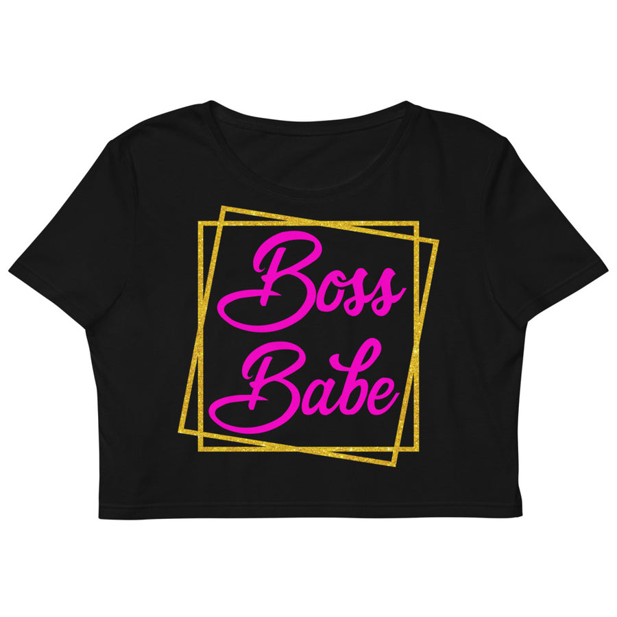 Boss Babe Organic Crop Top