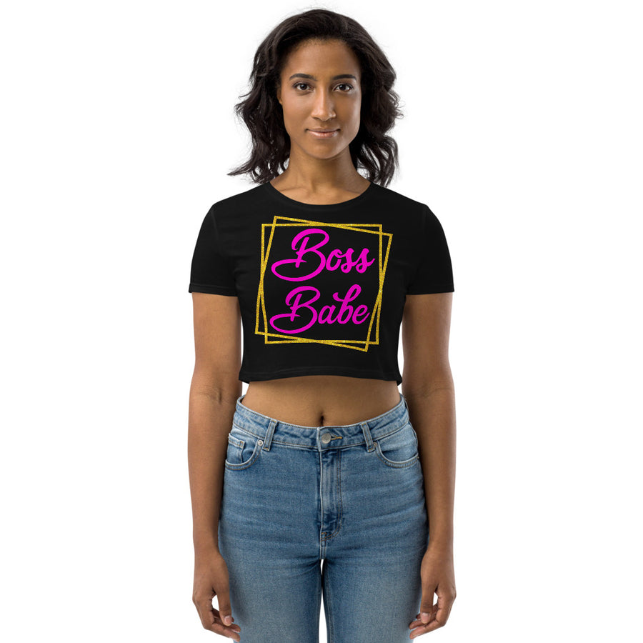 Boss Babe Organic Crop Top