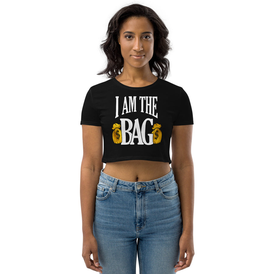 I Am The Bag Organic Crop Top