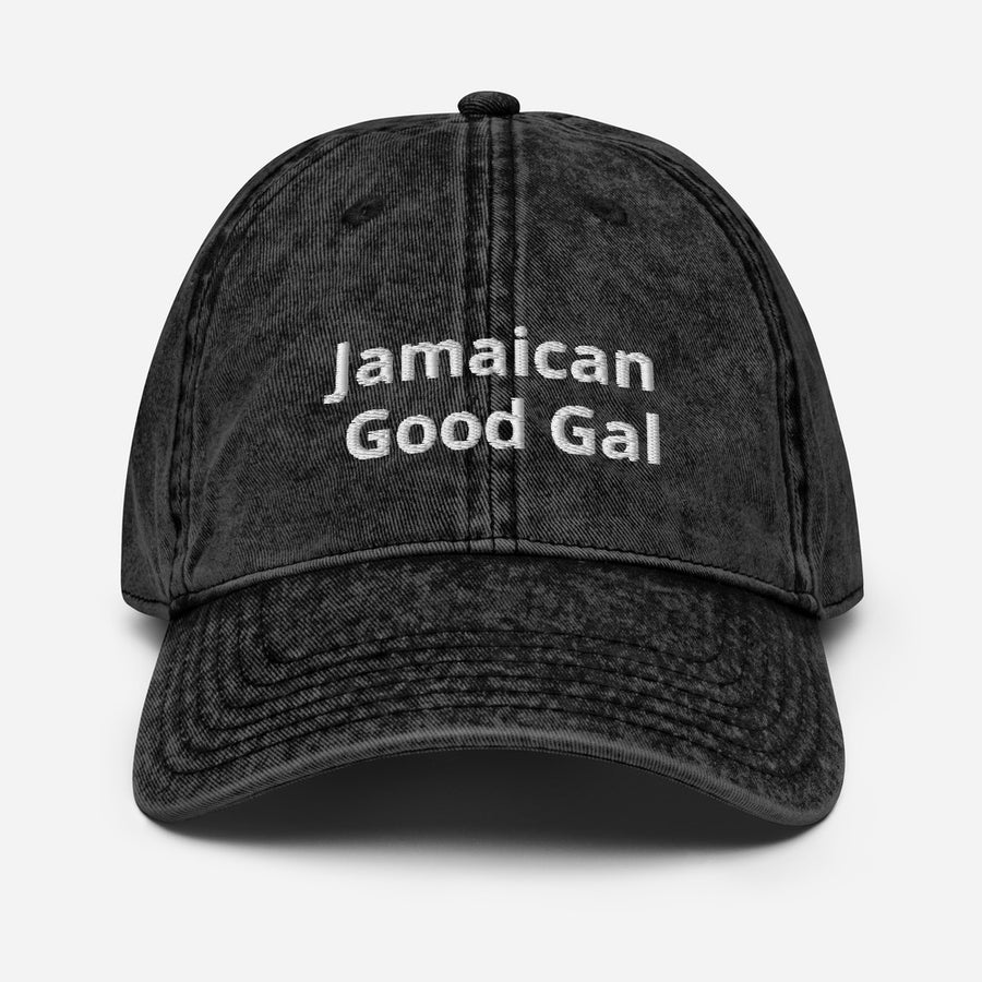 Jamaican Good Gal Vintage Cotton Twill Cap