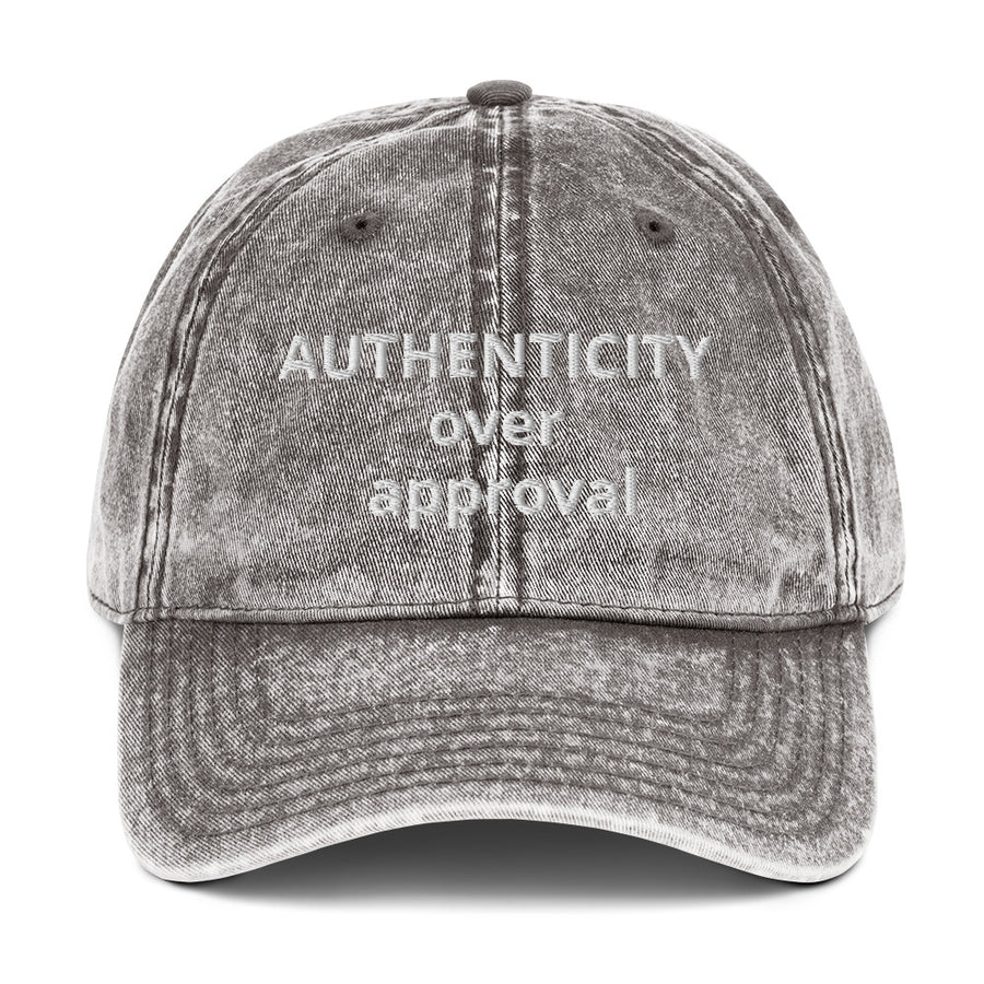 Authenticity Vintage Cotton Twill Cap