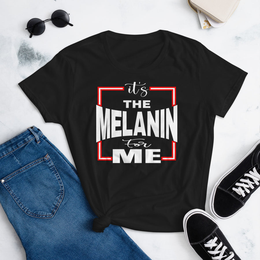 Melanin Me Women's Short T-shirt