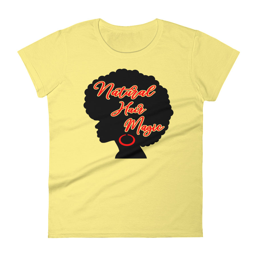 Natural Hair Magic Women's Short T-shirt