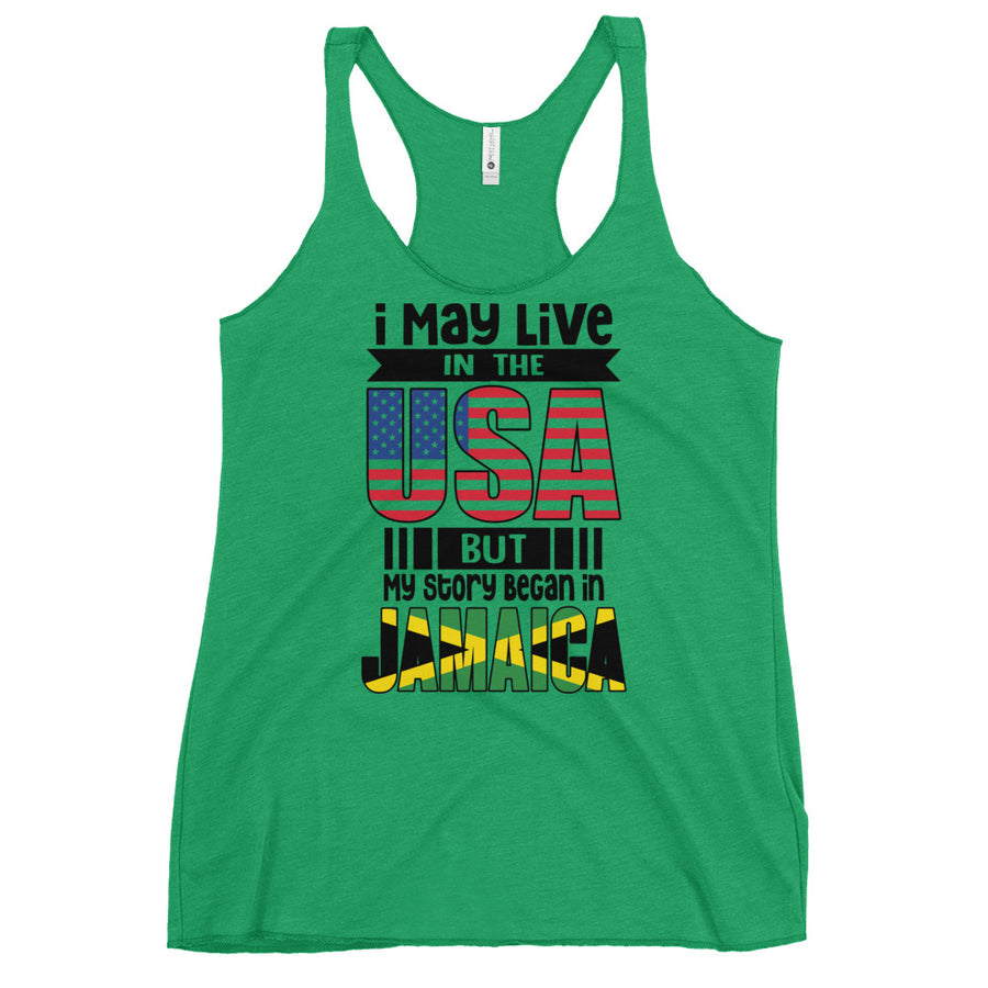 My Story Women's Racerback Tank