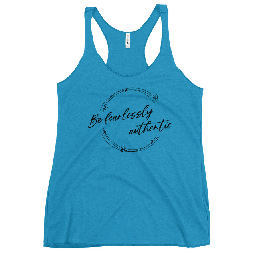 Fearlessly Authentic  Women's Racerback Tank